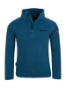 Trollkids Fleece Zip Pullover "Rondane " in Mittelblau