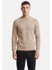 Jack & Jones Pullover Bluriley in Hellbraun / hellblau