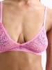 Erlich Textil  ICONIC LACE TRIANGEL BH in bubblegum