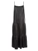HELMIDGE A-Linien-Kleid Maxikleid in schwarz
