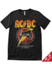 AC/DC T-Shirt "1981 For Those About To Rock Baseball T-Shirt" in Schwarz