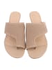Ital-Design High-Heel Sandalette in Hellbraun