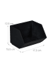 relaxdays Schreibtischorganizer "1 Fach" in Anthrazit