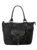 Samantha Look Shopper echt Leder in schwarz