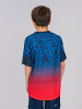 BIDI BADU Colortwist Junior Tee in Dunkelblau/Rot