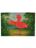 Mr. & Mrs. Panda Erinnerungskiste Flamingo Yoga Design ohne Spruch in Weiß