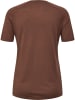 Hummel Hummel T-Shirt Hmlmt Yoga Damen Atmungsaktiv Leichte Design in NUTMEG