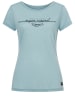 super.natural Merino T-Shirt in blau