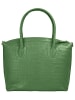 Cluty Handtasche echt Leder in grün