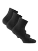 Rohner Socken 3er Pack in Schwarz