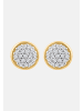 Diamant Exquis Ohrringe aus 375 Gelbgold mit Diamant