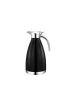 Cheffinger Thermoskanne 1,8L Isolierkanne Teekanne Thermosflasche Kaffeekanne in Schwarz