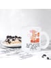 Mr. & Mrs. Panda Teetasse Maus Töpfern mit Spruch in Transparent