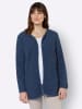 WITT WEIDEN Teddy-Fleecejacke in jeansblau
