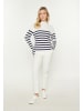 usha BLUE LABEL Women Sweater in offwhite navy