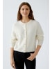 Oui Strickjacke ILAYA in offwhite