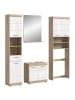 ebuy24 Badmöbelset Lambada Weiß 190 x 34 cm