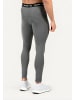 SMILODOX Kompressionshose Xion in Grau