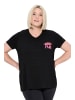 Ulla Popken Shirt in schwarz