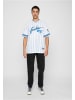 FUBU FUBU Mesh-T-Shirts in white/blue