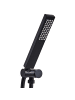 Beliani Wannenarmaturen TABACAL in Schwarz - (W) 3.5 x (H) 20 x (L) 1.5 cm
