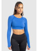 SMILODOX Longsleeve Linnea in Blau