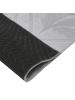 Beliani Läufer MITCHELL in Grau - (W) 80 x (L) 300 cm
