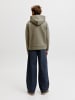 JACK & JONES Junior Kapuzensweatshirt Jjebarron Hoodie in vetiver
