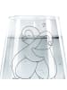 Mr. & Mrs. Panda Trinkglas Pinguine Kuscheln ohne Spruch in Transparent