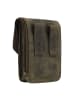 Greenburry Vintage Gürteltasche Leder 13.5 cm olive