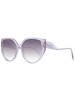 Ana Hickmann Frauen Sonnenbrille Schmetterling Rose