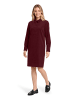 BETTY & CO Casual-Kleid mit Kragen in Fall Burgundy