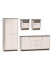 Feldmann-Wohnen Schlafzimmer-Set Vilavio Kaschmir | Windmill Eiche dunkel 372 / 53 / 200cm
