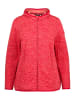 Ulla Popken Fleece-Shirt in feuer rot