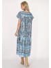 usha FESTIVAL Damen Kleid in Blau Mehrfarbig