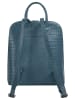 Cluty Rucksack echt Leder in blau