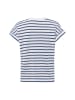 Marie Lund Shirt in marine weiß