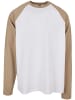 Urban Classics Long Sleeves in white/unionbeige