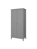 ebuy24 Kleiderschrank Trone Grau 89 x 50 cm