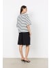 soyaconcept T-Shirt in weiß schwarz