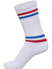 Hummel Socke "3-Pack Socks Chevron High Retro" in Weiß
