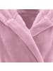 REDBEST Fleece Kinder-Bademantel mit Kapuze Perris in mauve