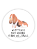Mr. & Mrs. Panda magnet Hund Basset Hound mit Spruch in Weiß
