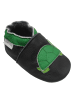 Bemesu Baby Krabbelschuhe aus Leder, weiche Lauflernschuhe mit rutschfester Sohle 