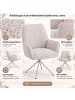 MCW 6er-Set Esszimmerstuhl G67, Gestell creme, creme