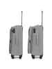 Redolz Essentials 12 THREE SET 4 Rollen Kofferset 3-teilig mit Dehnfalte grey2