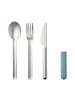 Mepal 3-tlg. Besteckset BLOOM in – in Nordic Green
