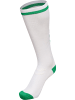 Hummel Hohe Innensocken Elite Indoor Sock High in WHITE/JELLY BEAN