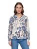 Betty Barclay Schlupfbluse mit Blumenprint in Beige/Blau