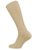 Cotton Prime® Unisex Trachtensocken 2 Paar, mit Zopfmuster in beige